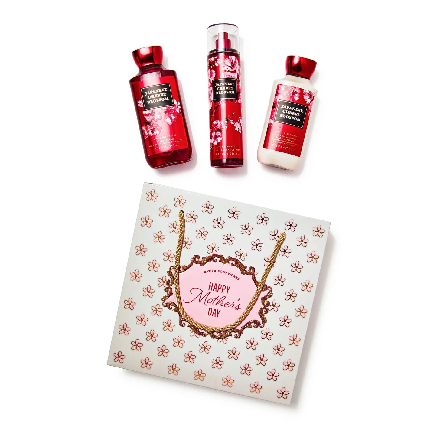 Bath & Body Works Japanese Cherry Blossom Gift Box Set