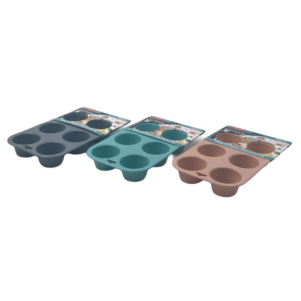 6 Cup Silicone Muffin Mold