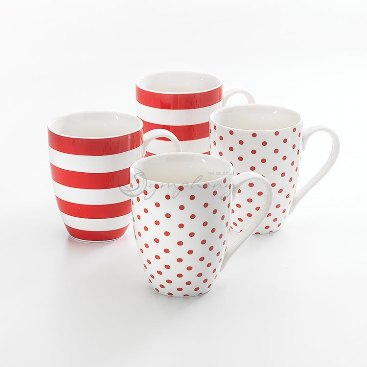 Symphony red white set of 4 - 30cl