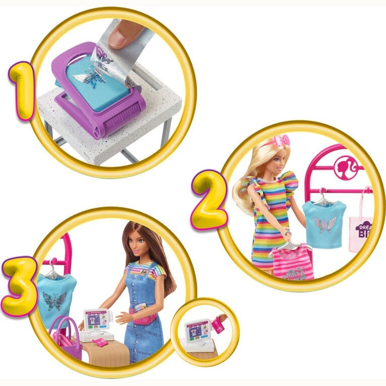 Mattel Barbie Doll Make and Sell Boutique
