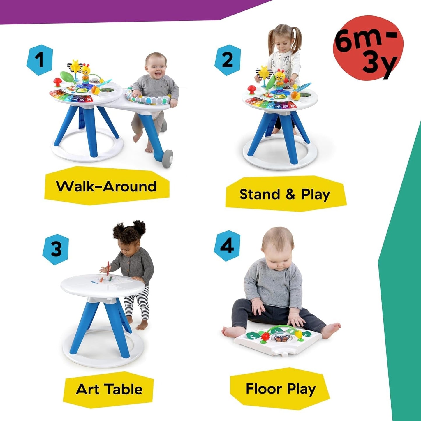 Around We Grow 4-in-1 Walker