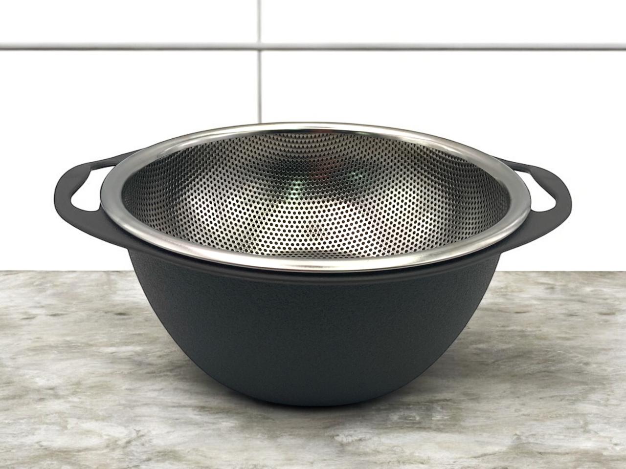 Dosthoff SS Strainer with ABS Plastic Bowl 22 cm