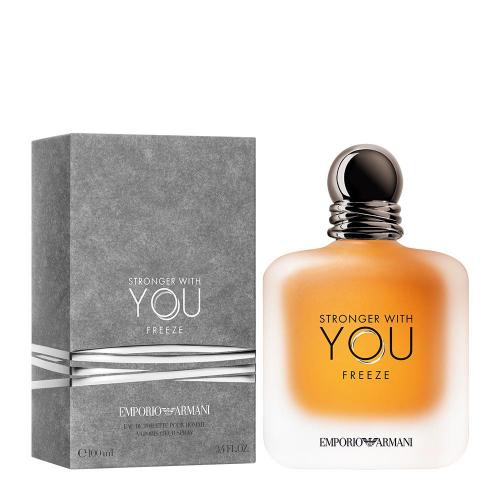 Emporio Armani Stronger With You Freeze 3.4 Eau De Toilette Spray For Men - Medaid International