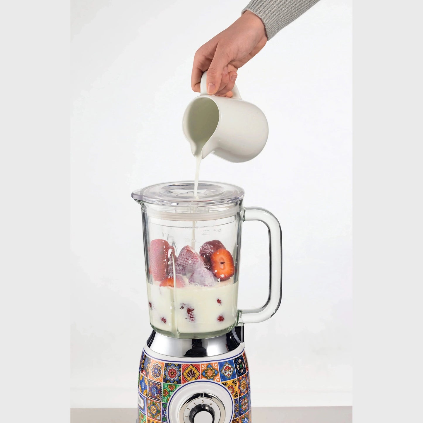 Ariete Blender, 1.5L, 1000W, Glass , Positano