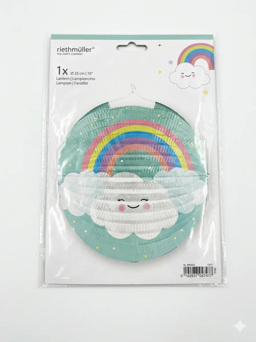 Riethmuller 10 Inch Rainbow & Cloud Paper Lantern Party Decoration | Riethmuller In Lebanon