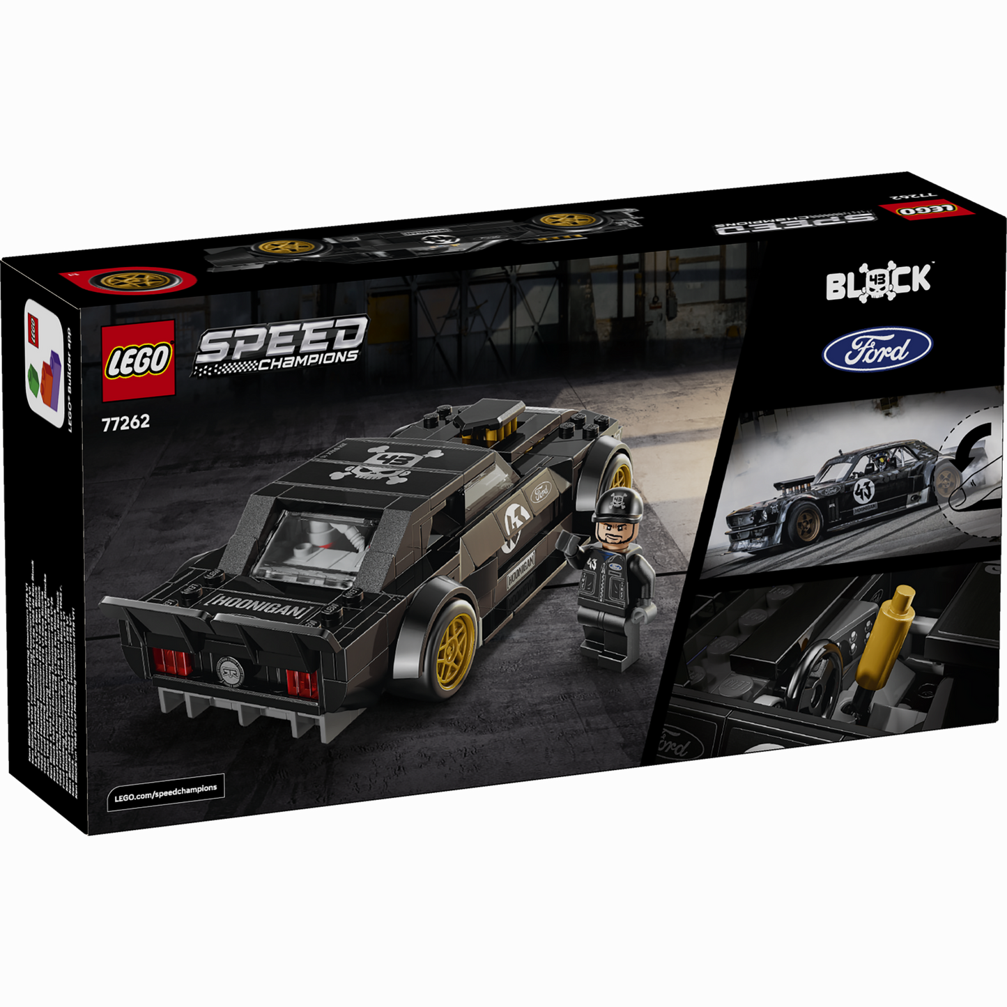 Lego Ken Block's '65 Ford Mustang Hoonicorn V1 (77262)