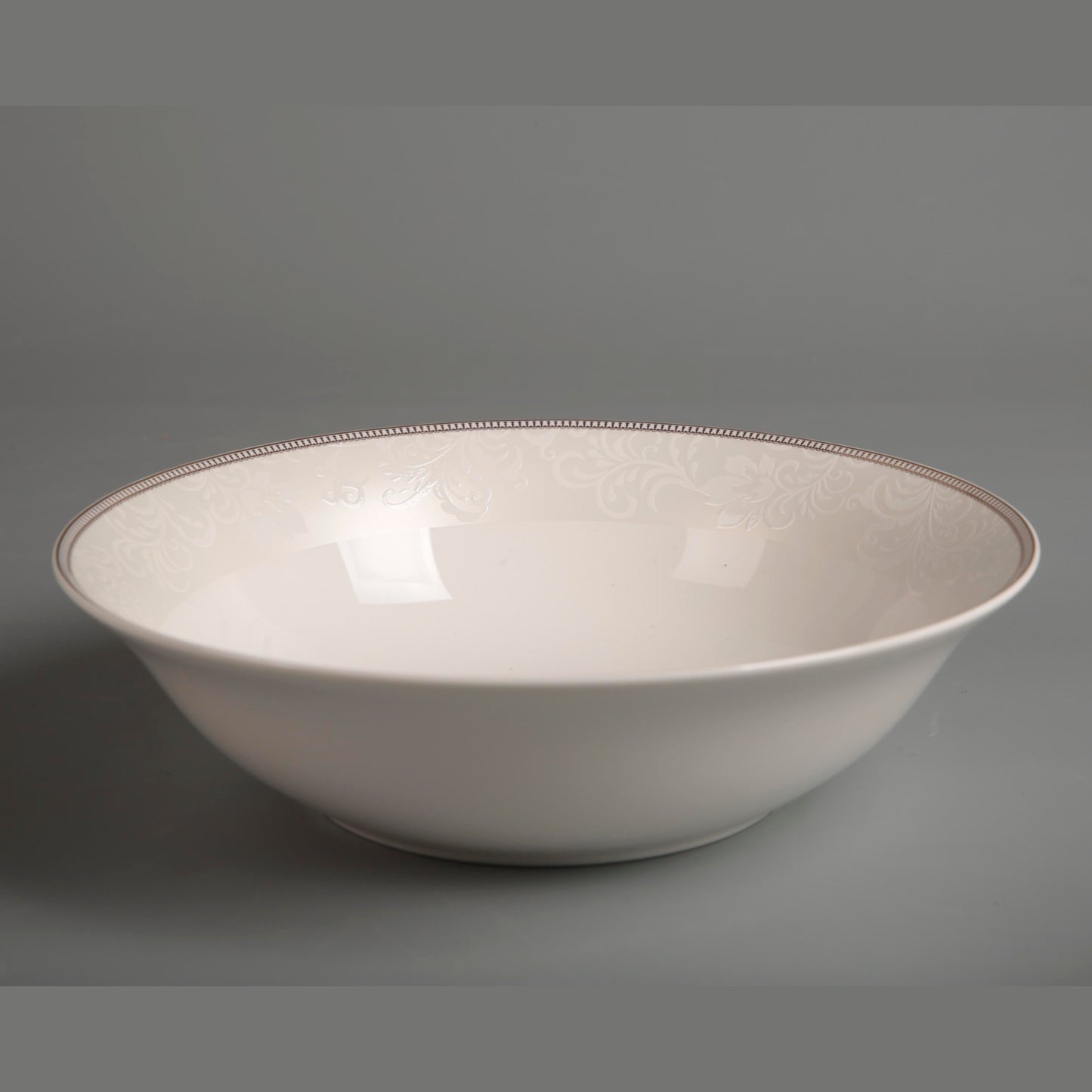 Symphony gold star décor salad bowl (Ø:23cm)