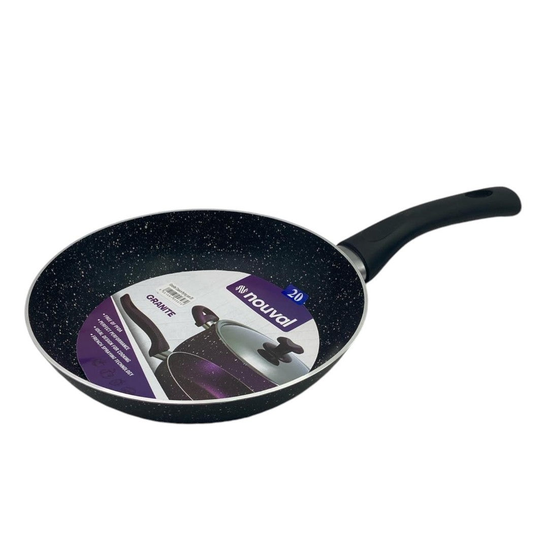 Black Granite Nouval Frying Pan 20 cm