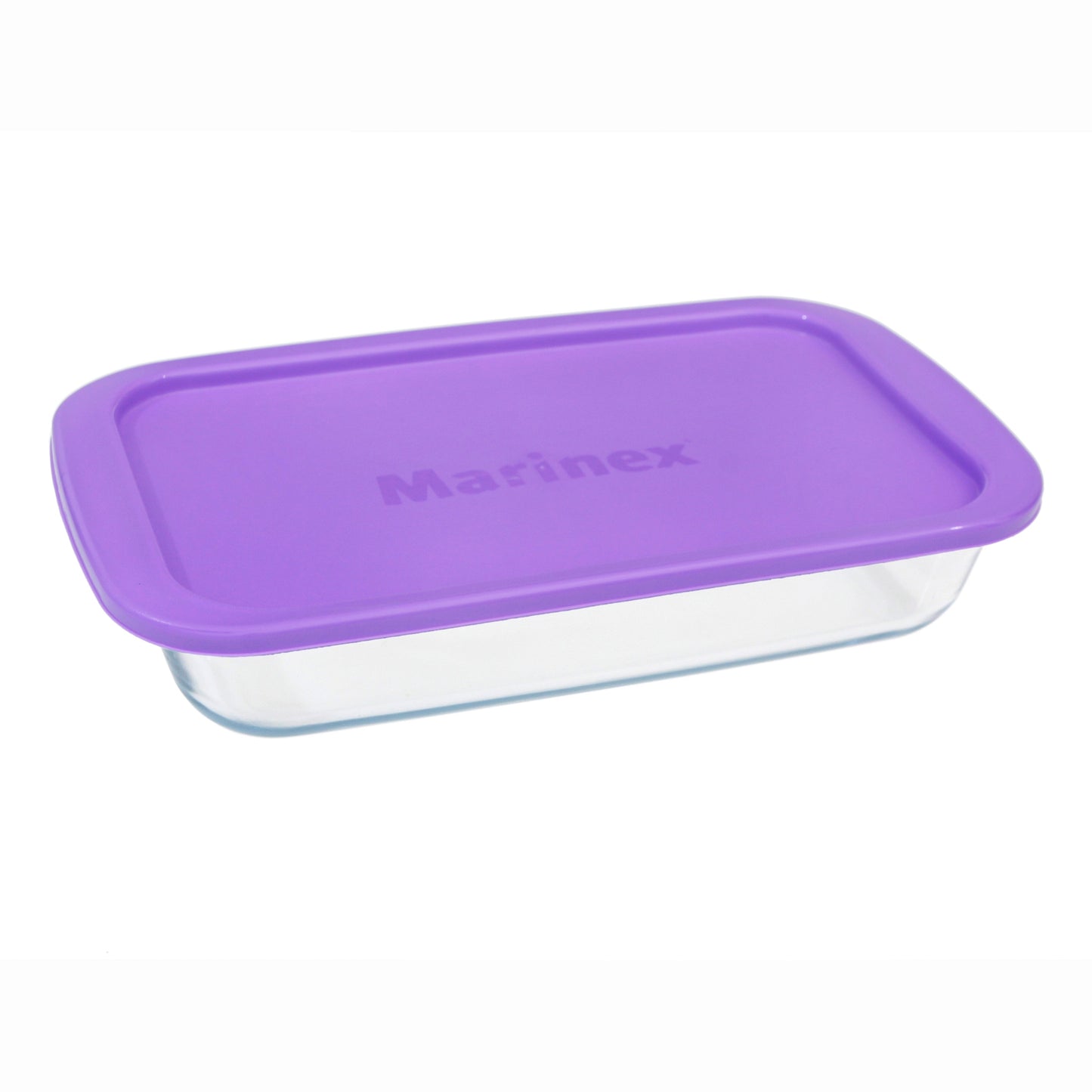 Marinex rectangular baking dish with plastic lid - 1.6L(assorted colors)
