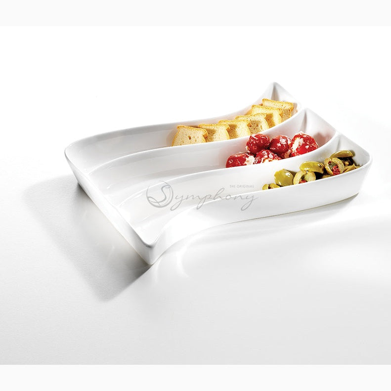Symphony 3 division platter L:29cm