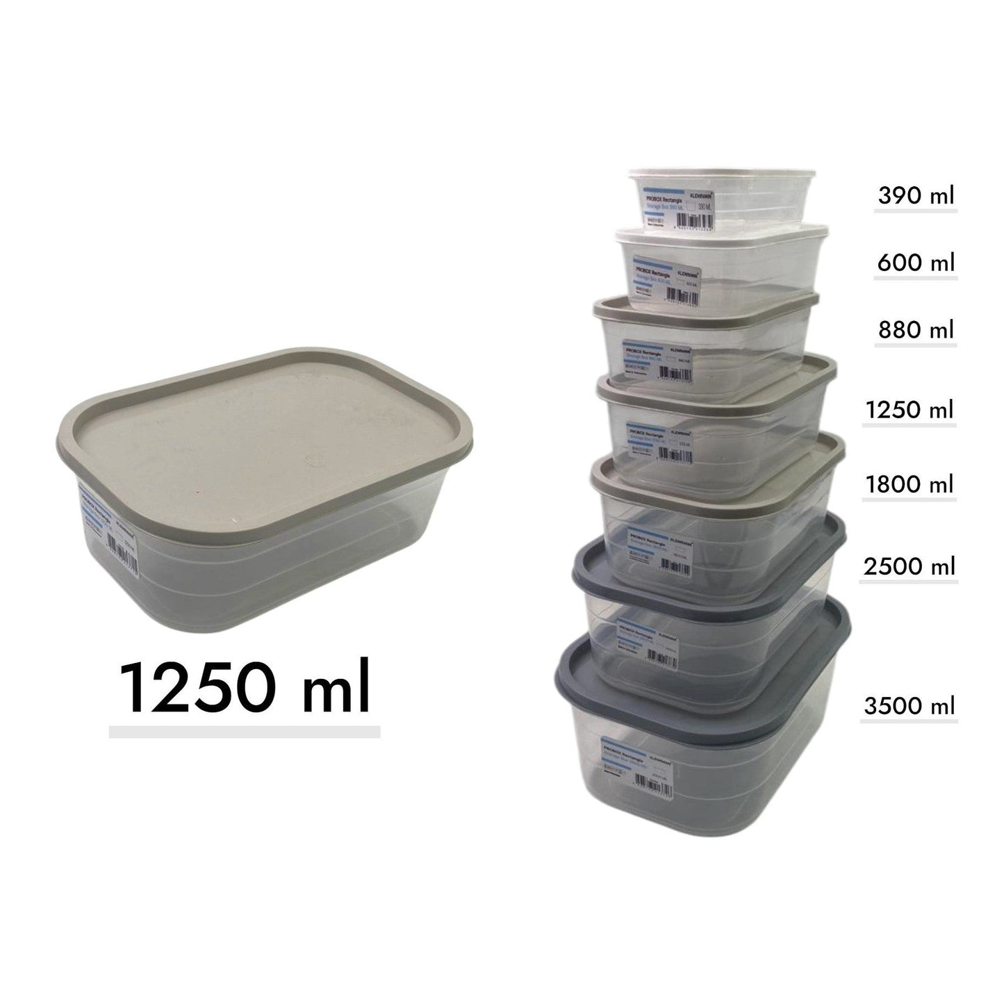 Probox Rectangular Food Storage Box 1250 ml