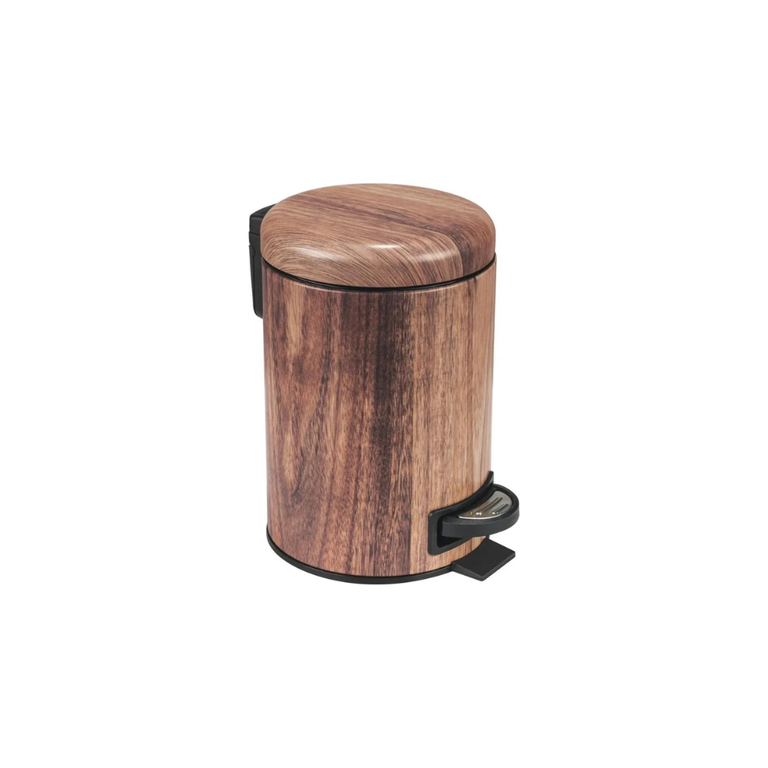 Cosmetic pedal bin Acacia 3 ltr. By Wenko.de