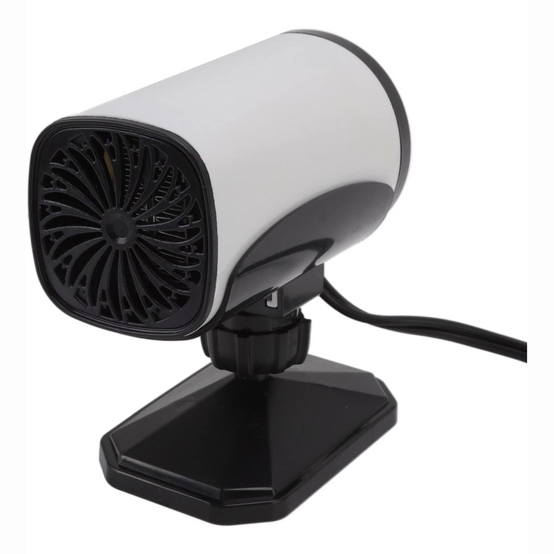 12V 150W Universal Portable Electronic Car Heater Fan 360° Rotatable Car Windshield Defogger - Medaid International