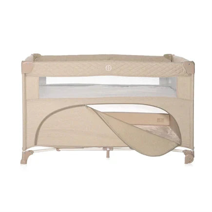 Lorelli - Baby Cot Up and Down & Next To Me - Beige