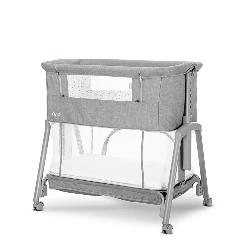 Lorelli - Layla Crib 2in1 - With Foldable - Gray