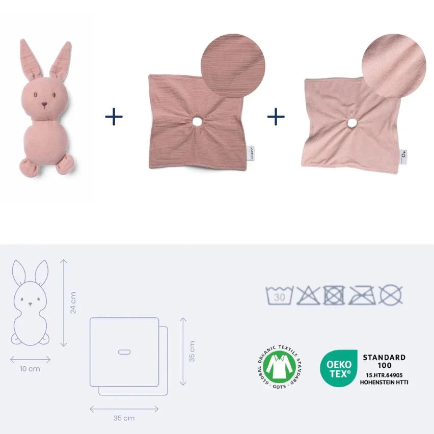 Doomoo - You & Me Bunny Plush - Pink - NEW!!