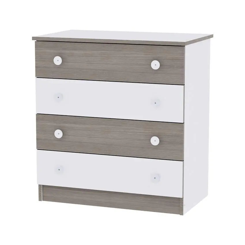 Lorelli - Dresser - White&Light Oak