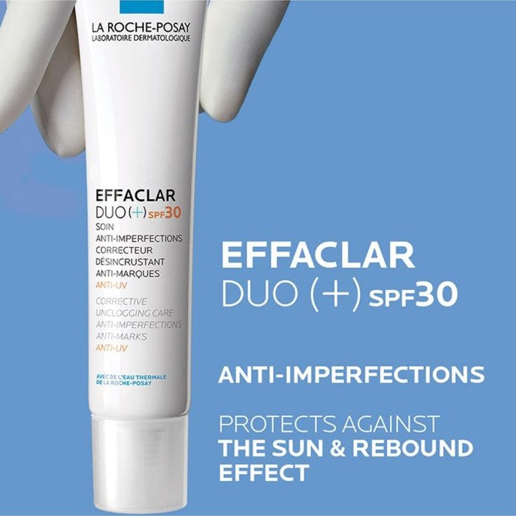 La Roche-Posay EFFACLAR DUO (+) spf30 soin anti imperfections correcteur 40ml