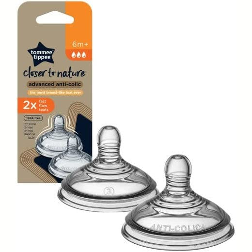 Tommee Tippee - Fast Flow Teat - 2x