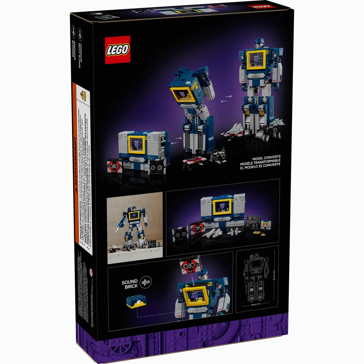 Lego Transformers: Soundwave (10358)
