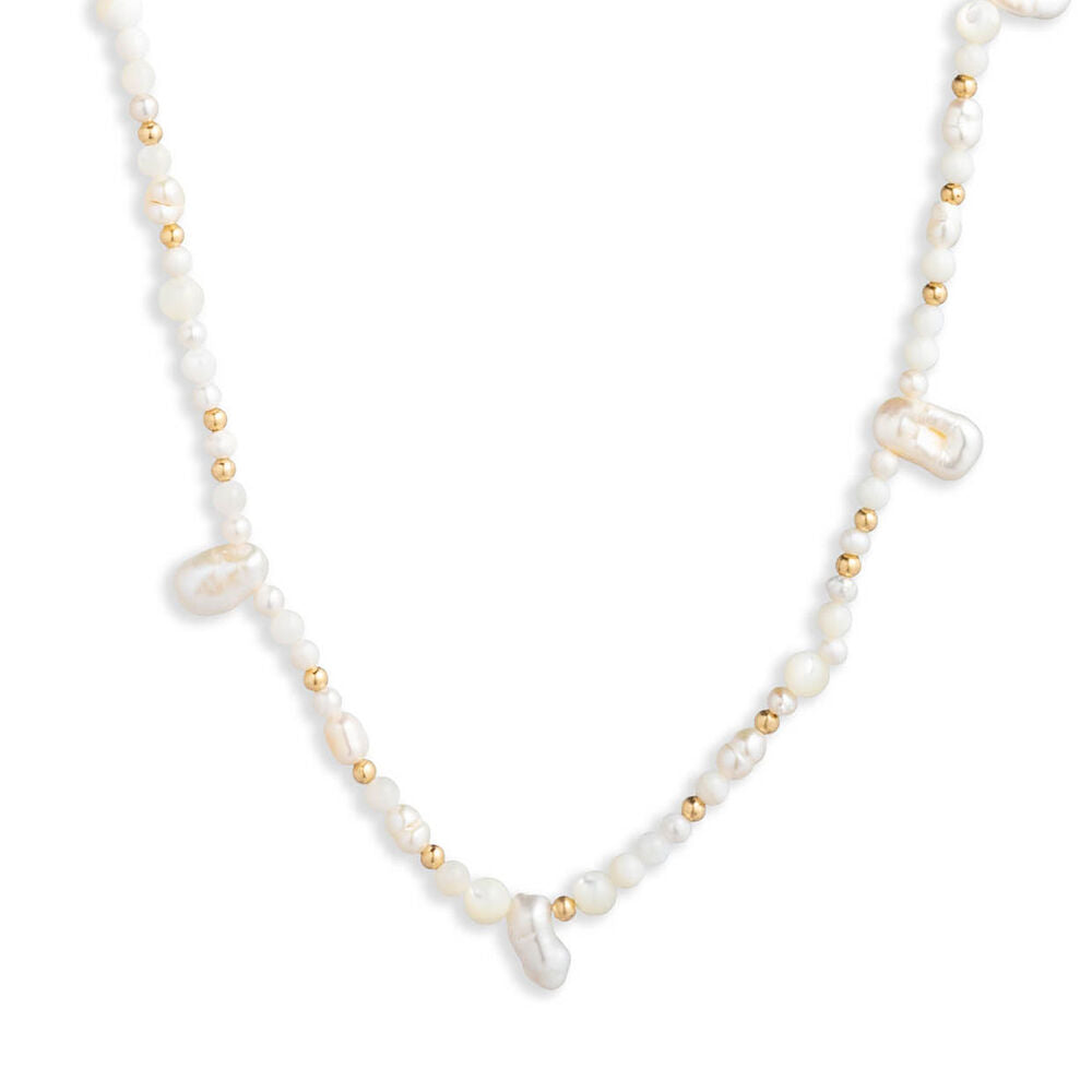 Lauren Ralph Lauren Women's Gold-Tone Beaded Strand Necklace, 32" + 3" extender | Lauren Ralph Lauren In Lebanon