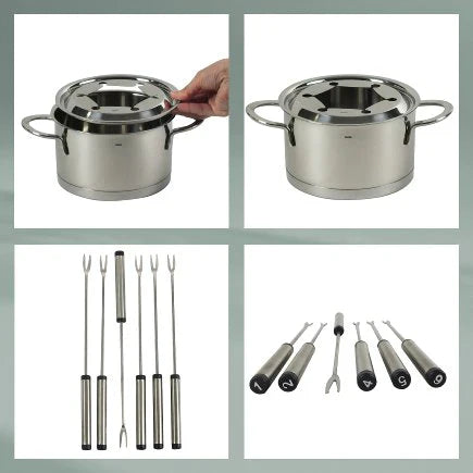 Kela Fondue Set Cailin 10 Pcs