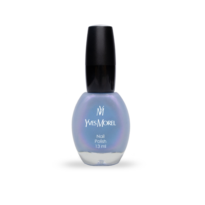 Nail Polish 10 - Wild Blue Yonder Holo Effect: Long-Lasting Gloss For Glowing Nails - Medaid