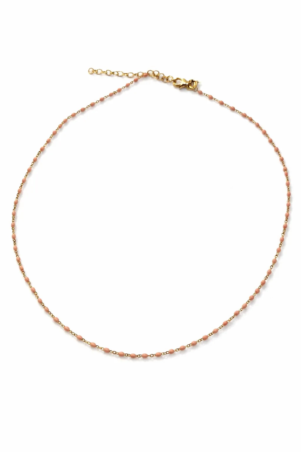 Giani Bernini Women's Pink Gold Tone Enamel Bead Collar Necklace | Giani Bernini In Lebanon