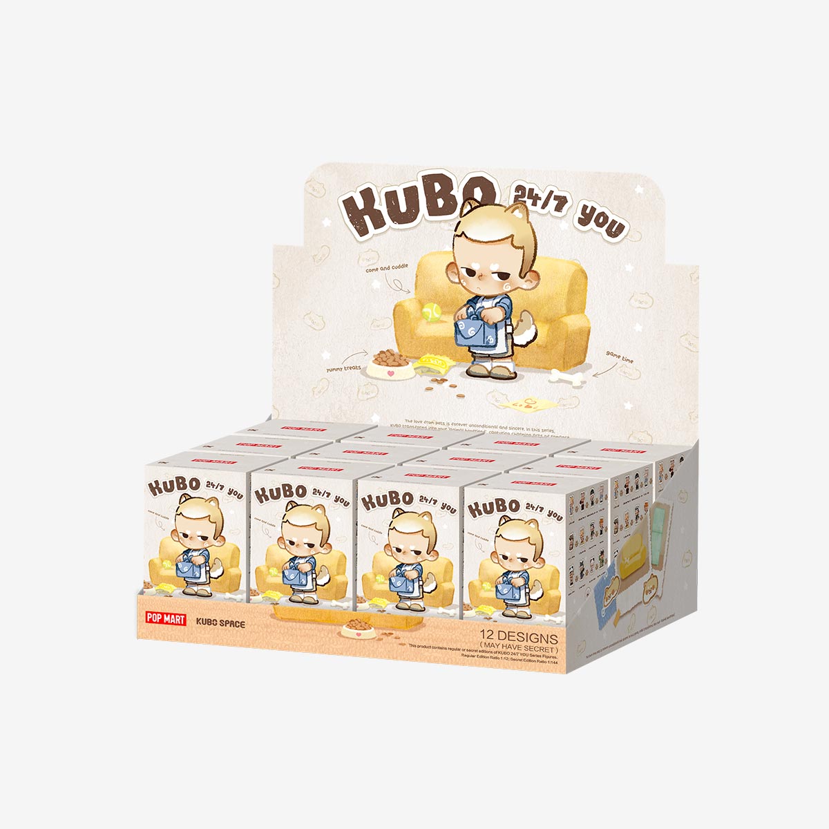 KUBO 24/7 YOU Series Figures By Pop Mart (1 Random) - Medaid International