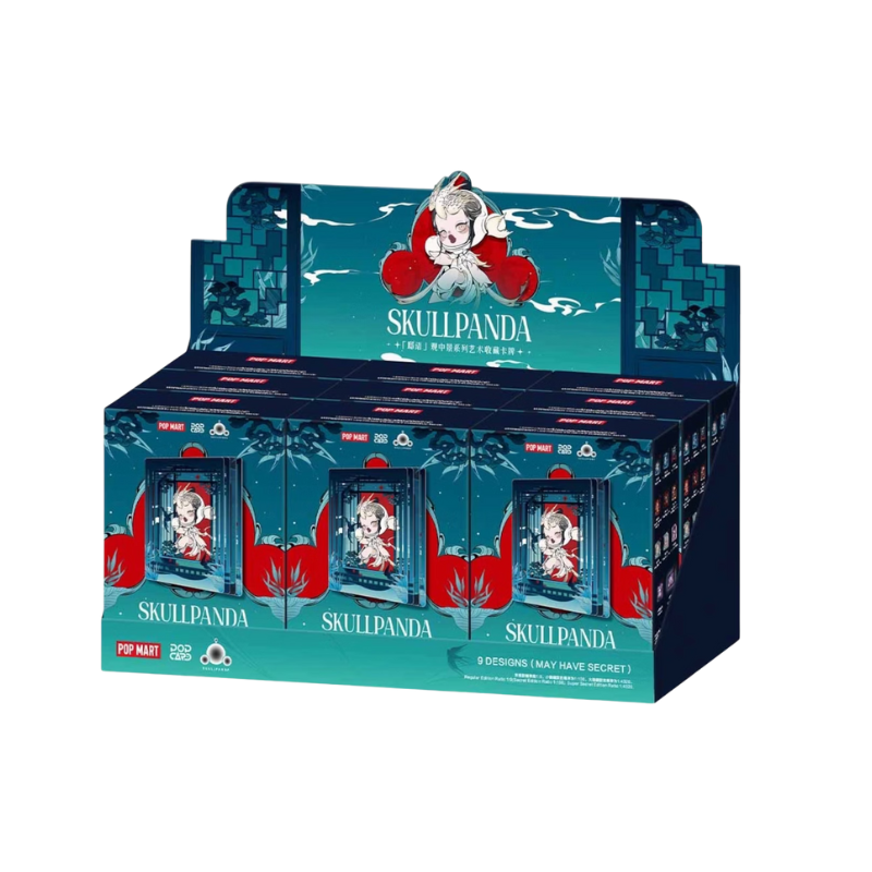 SKULLPANDA The Mirage Series Figures Art Collection Cards By Pop Mart - Medaid International