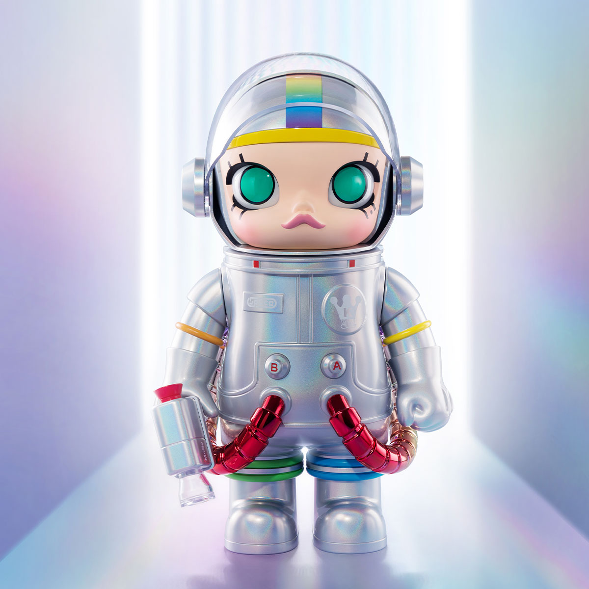 MEGA SPACE MOLLY 400% Rainbow 2.0 By Pop Mart - Medaid International