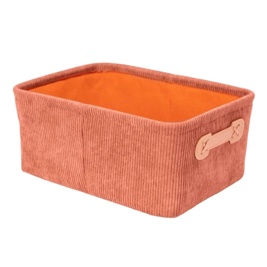 Anela bathroom basket, old pink By Wenko.de