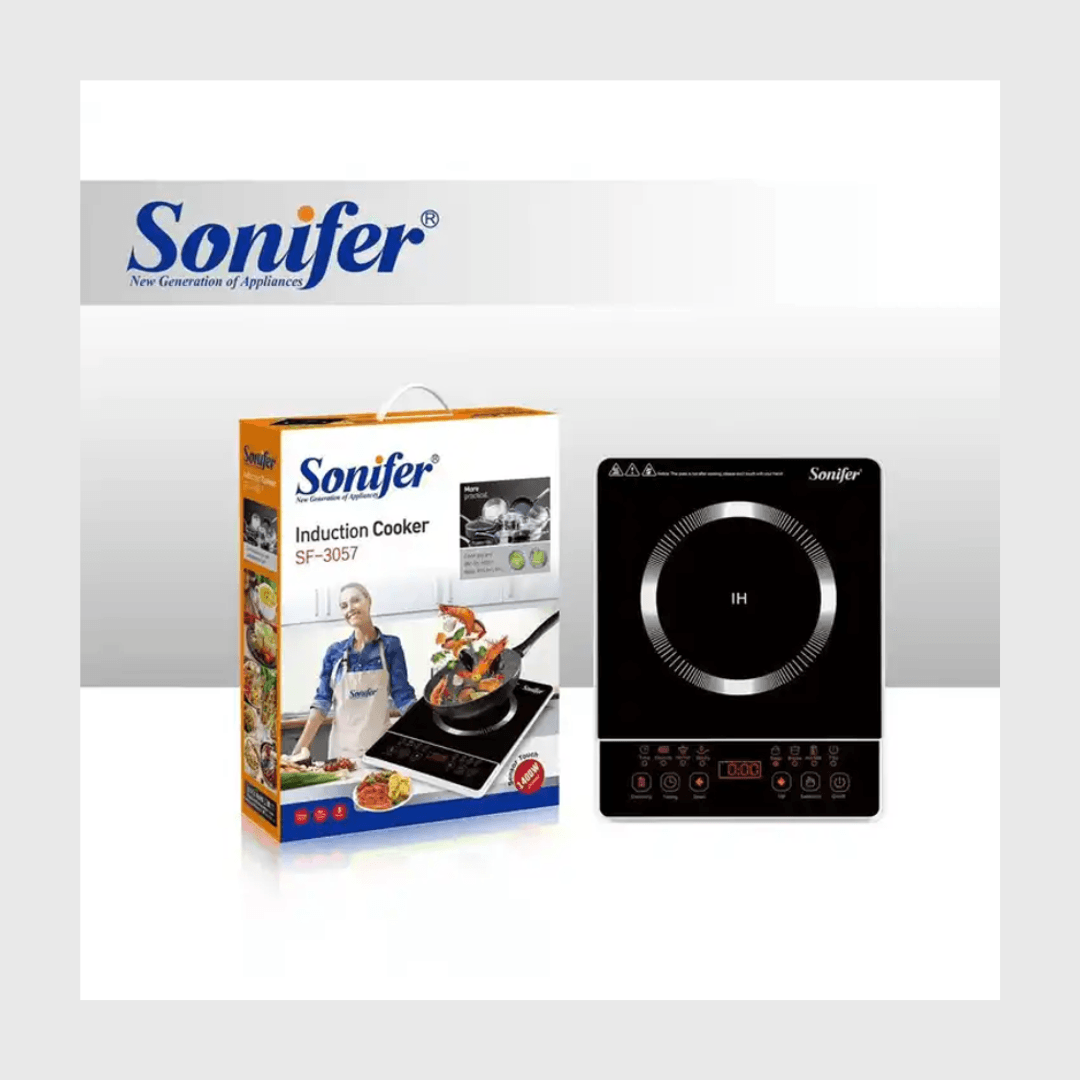 1400W Induction Cooker with Safety Features & For Precision Cooking SF-3057 (L29 xW36 x H4) cm