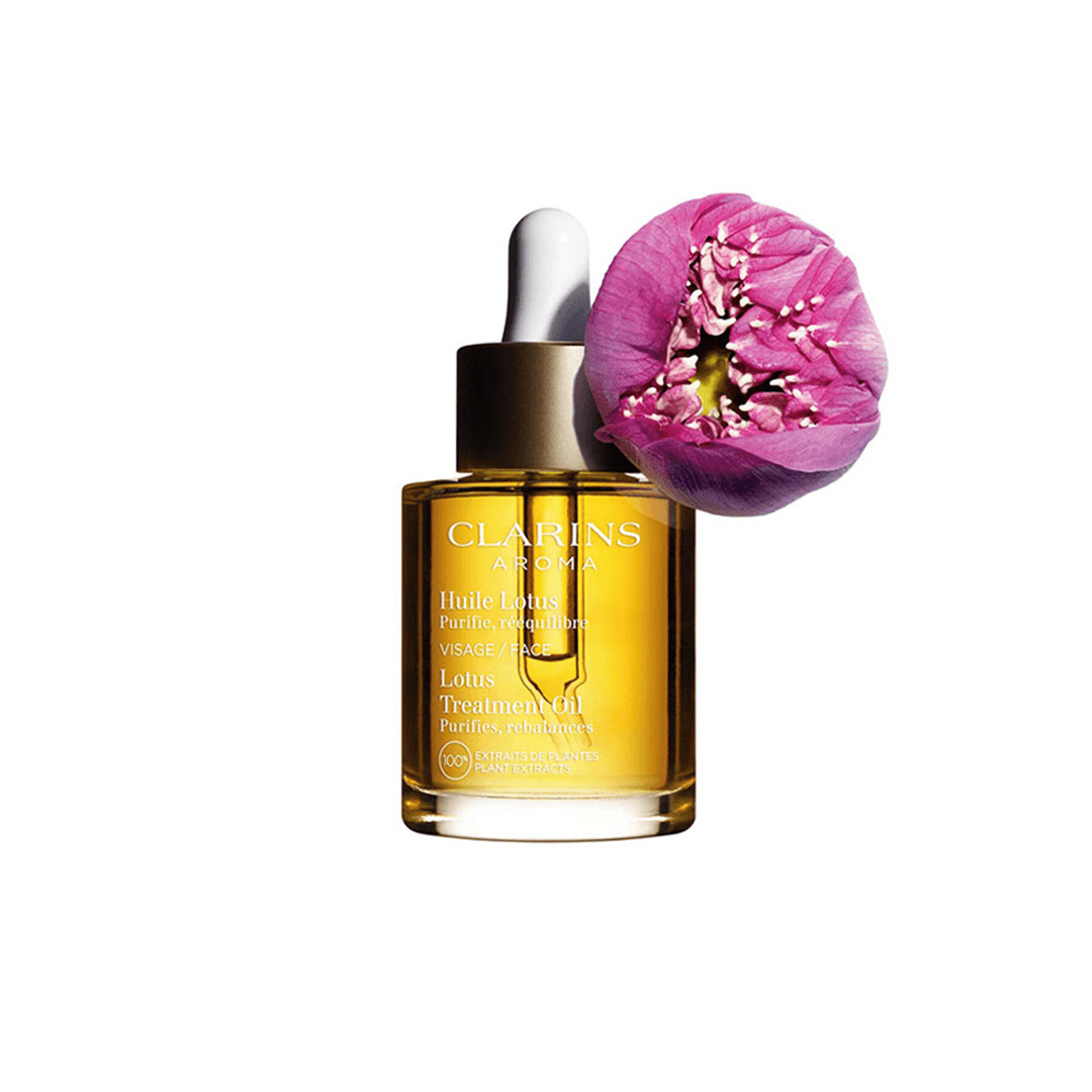 Clarins Lotus Treatment Oil – Combination to Oily Skin - Medaid International
