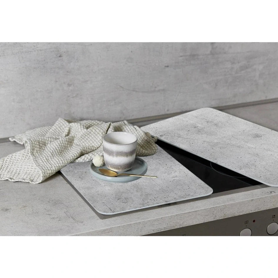 Glass kitchen protective plate/serving platters, 2 pieces By Wenko.de