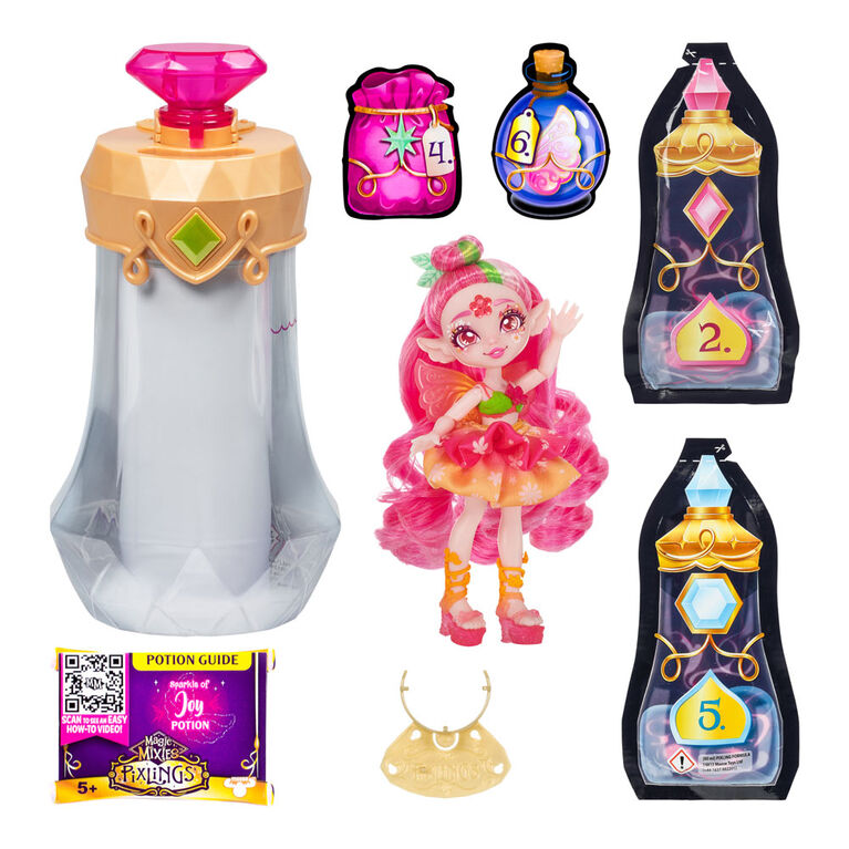Magic Mixies Pixlings S1 W2 DOLL ROSE By Moose Toys - Medaid International