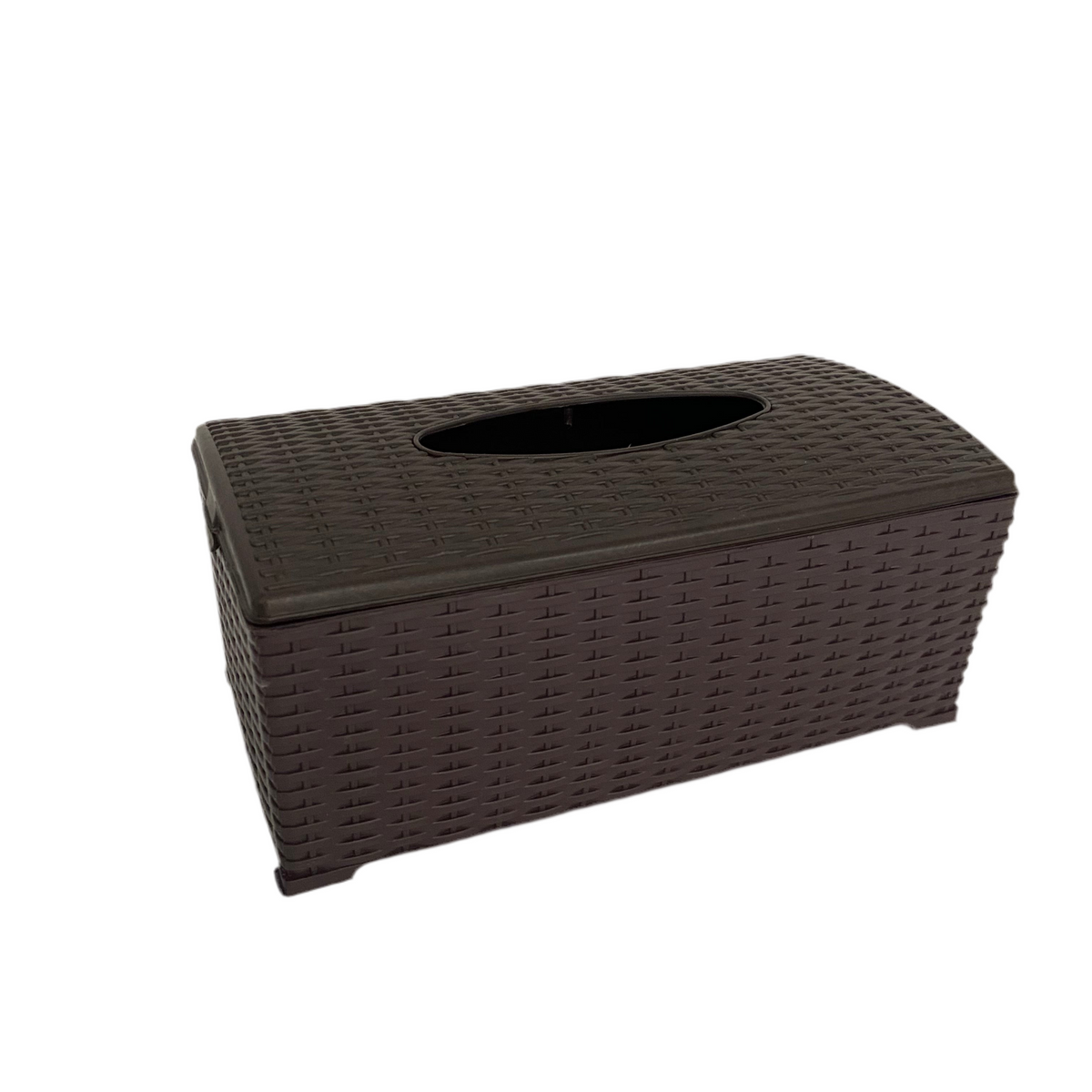 Happy Life, Plastic Rattan Tissue Box