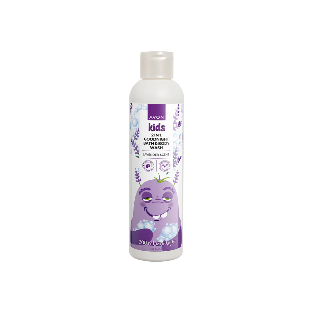 Avon Kids 2in1 Goodnight Bath & Body Wash Lavender - Medaid International