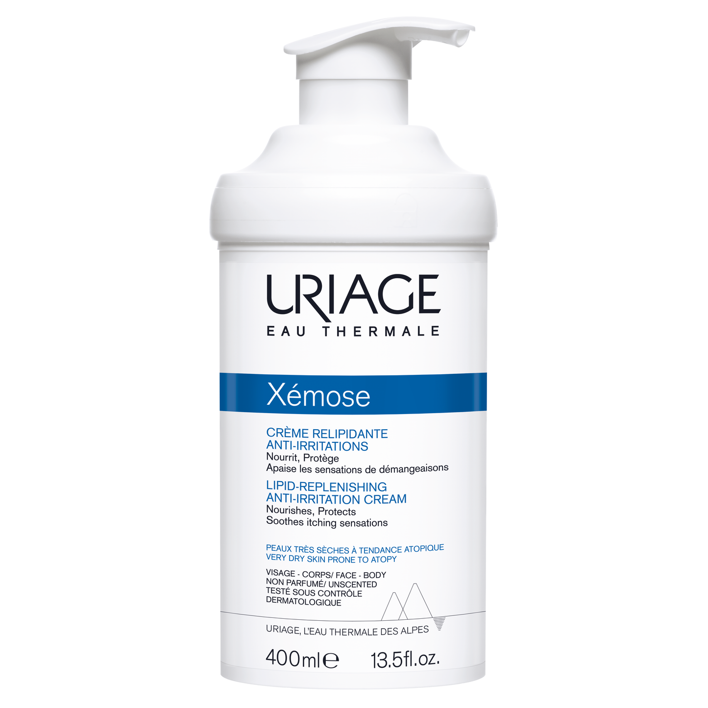 URIAGE XEMOSE Lipid-Replenishing cream 400ML