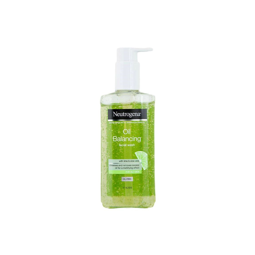 Neutrogena Oil Balancing Facial Wash with lime 200ml, 20% OFF