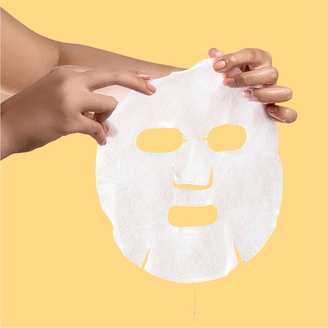 Ruby rose skin bamboo face mask HB-800