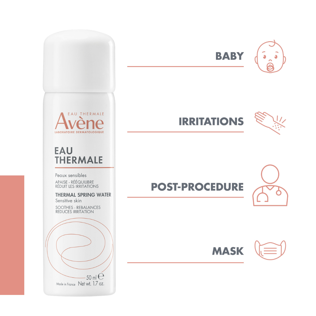 Avène Sunscreen Spray SPF50+ & Avène Eau Thermale Bundle