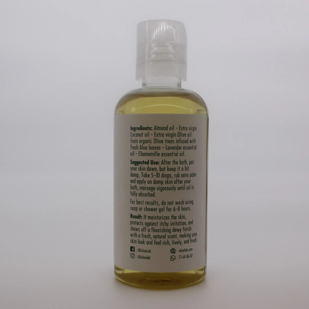 The AloeLab After-Bath Body Oil For Normal Skin 100ml