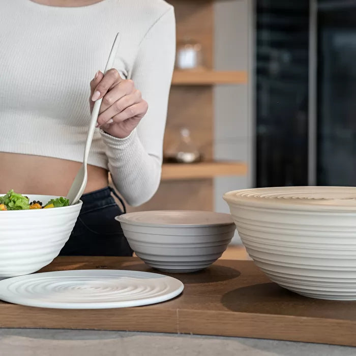 Guzzini M Bowl With Lid Taupe