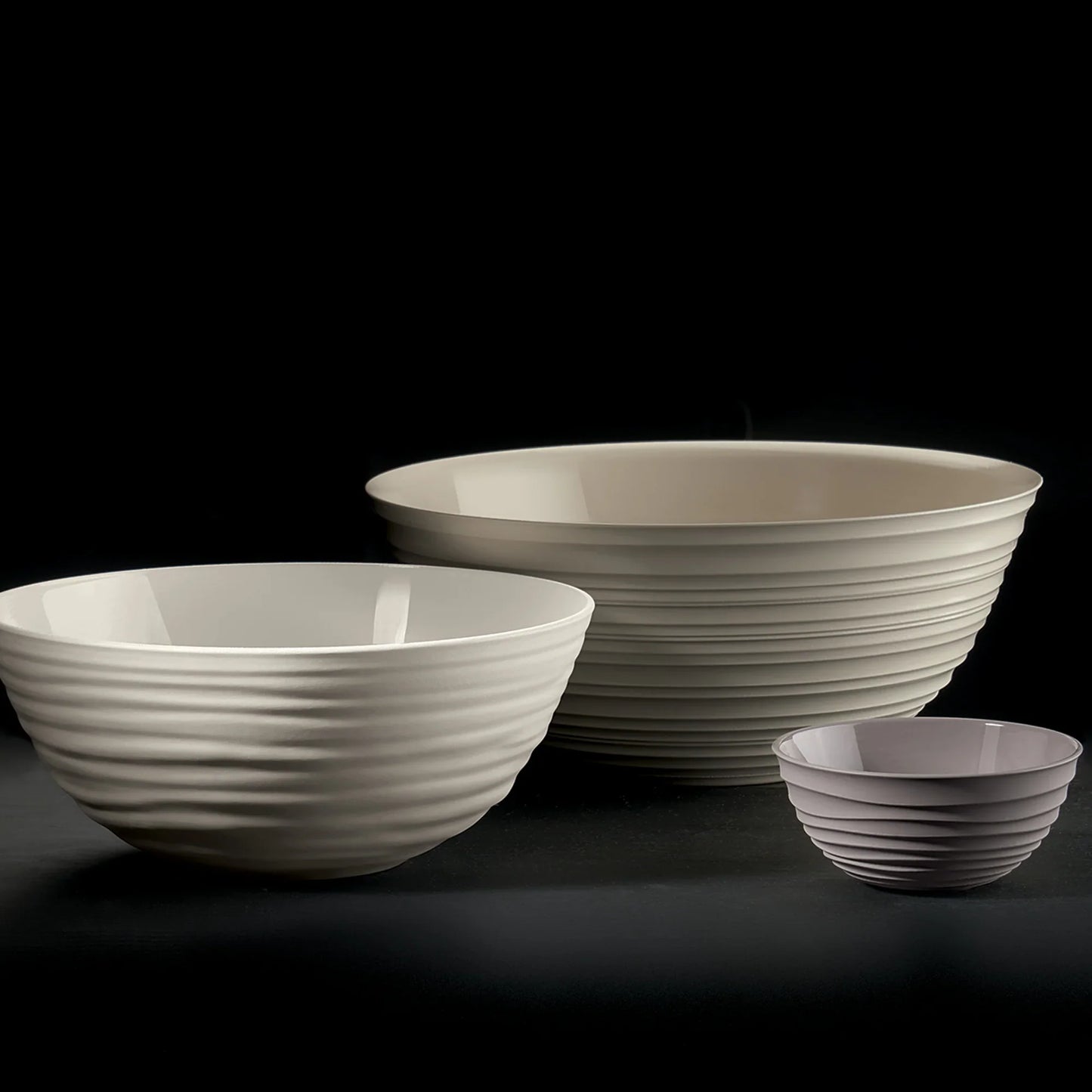 Guzzini L Bowl Tierra White Milk