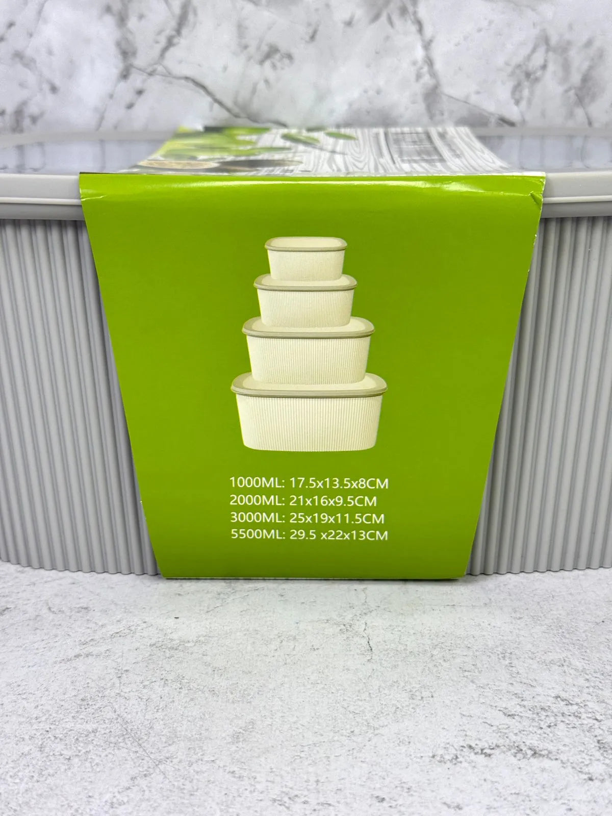 Set of 4 Kitchen Storage Box