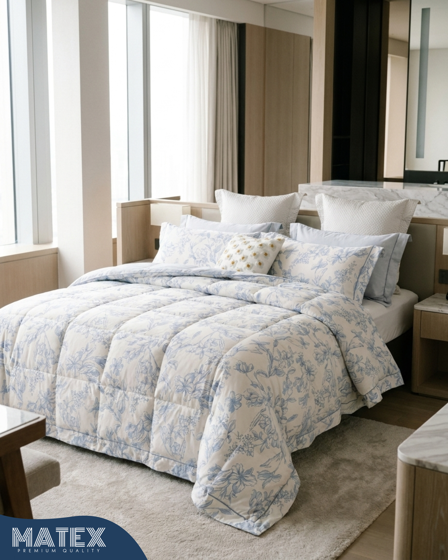 Bleuvelle Cotton All Season Comforter Set – 220TC