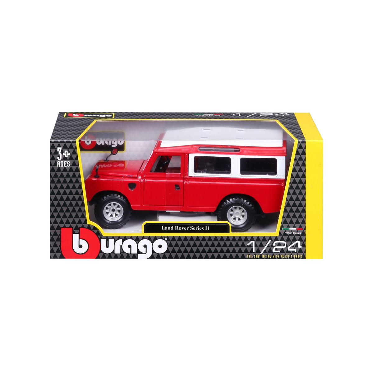LAND ROVER - 1:24 Collezione (B) w/o stand Diecast Cars by Bburago - Medaid International