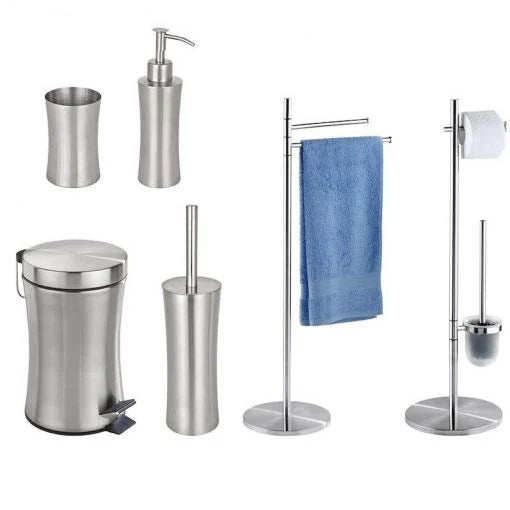 Pieno Stainless Steel Cosmetic Pedal bin 3 liters By Wenko.de