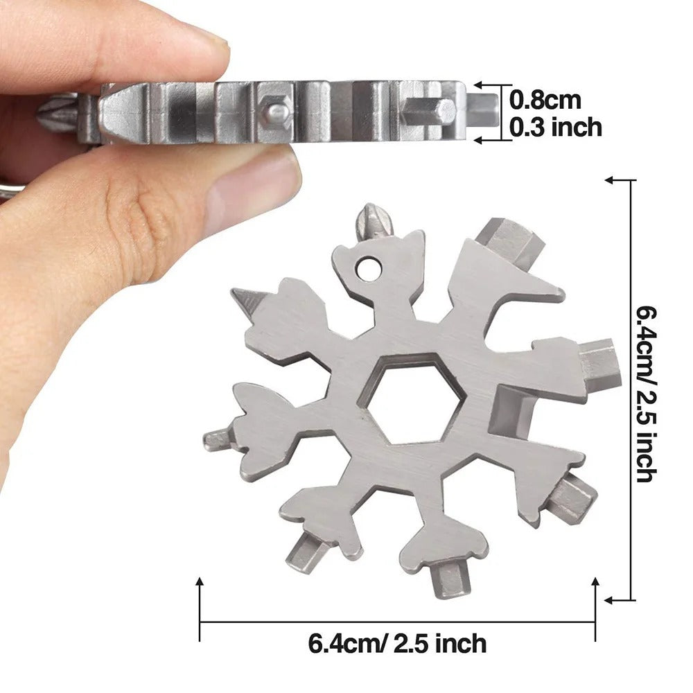 18 in 1 Snowflake